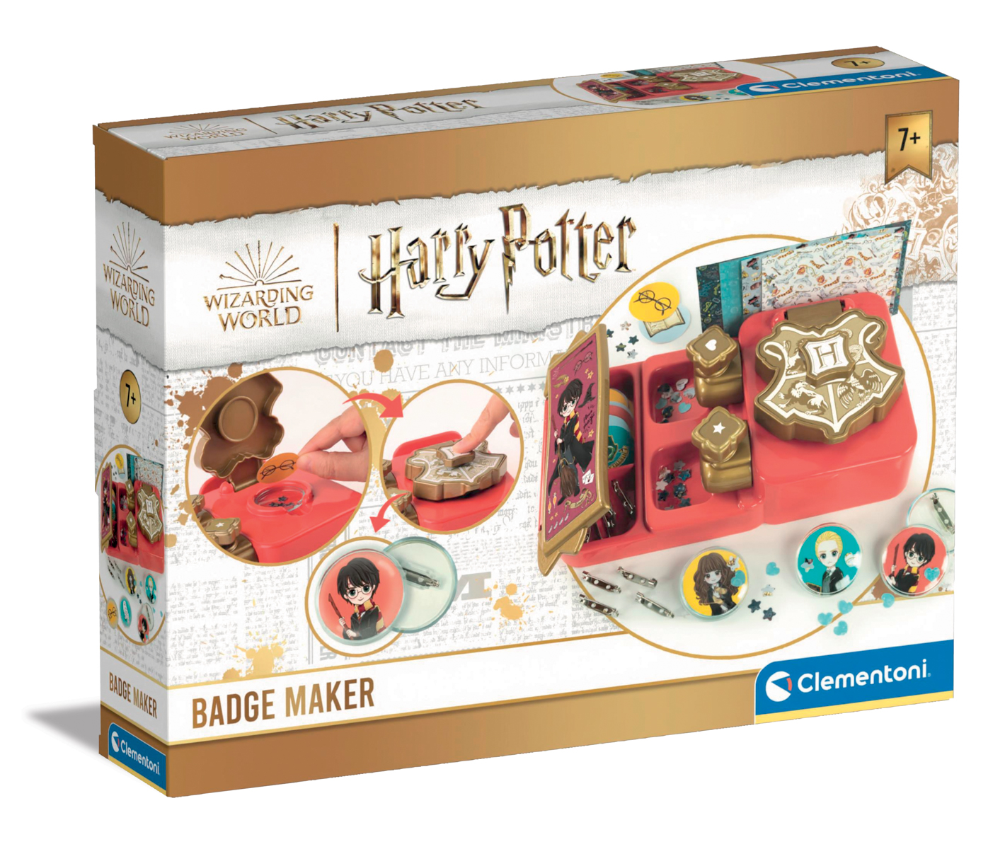 Clementoni Harry Potter Výroba odznáčků