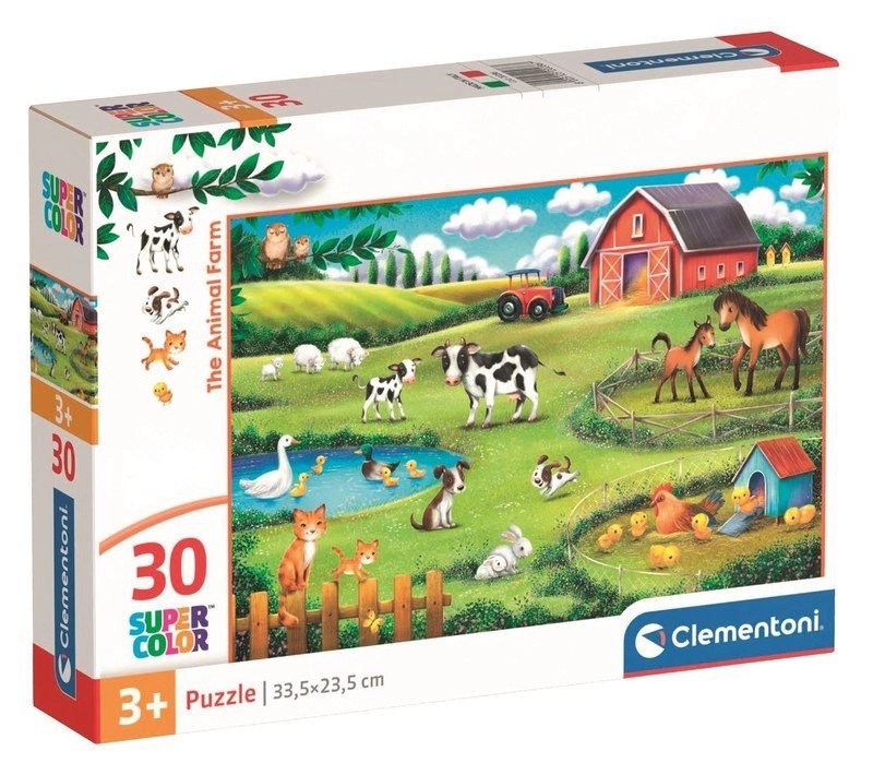 Clementoni Puzzle 30 Zvířecí farma