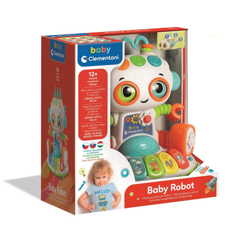 Clementoni Interaktivní robot se zvuky