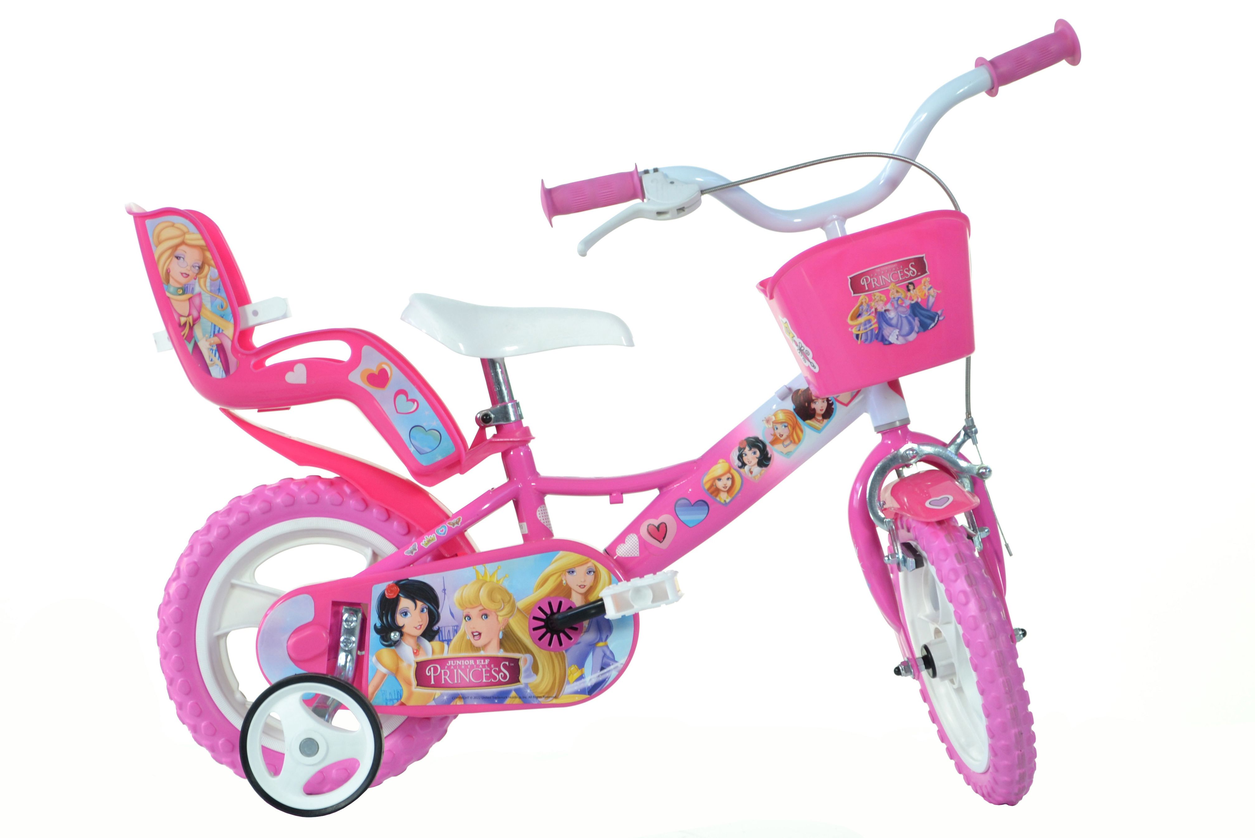 Levně Dino Bikes Dětské kolo 12" 124RL-PRI - Princess