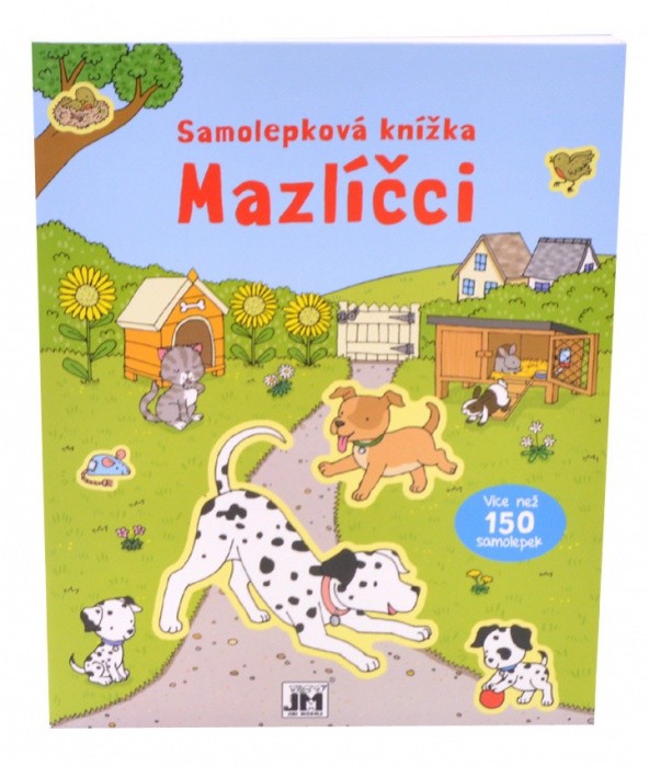 Levně Samolepková knížka/ Mazlíčci