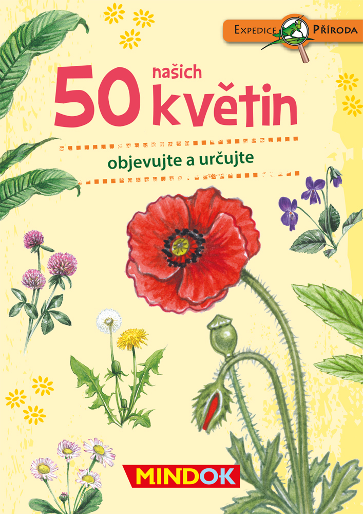 Levně Expedice příroda: 50 našich květin