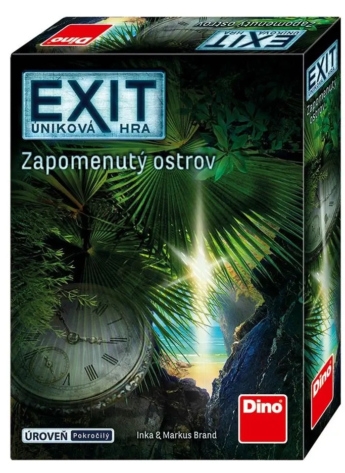 Levně Dino Exit Úniková hra: ZAPOMENUTÝ OSTROV Párty hra