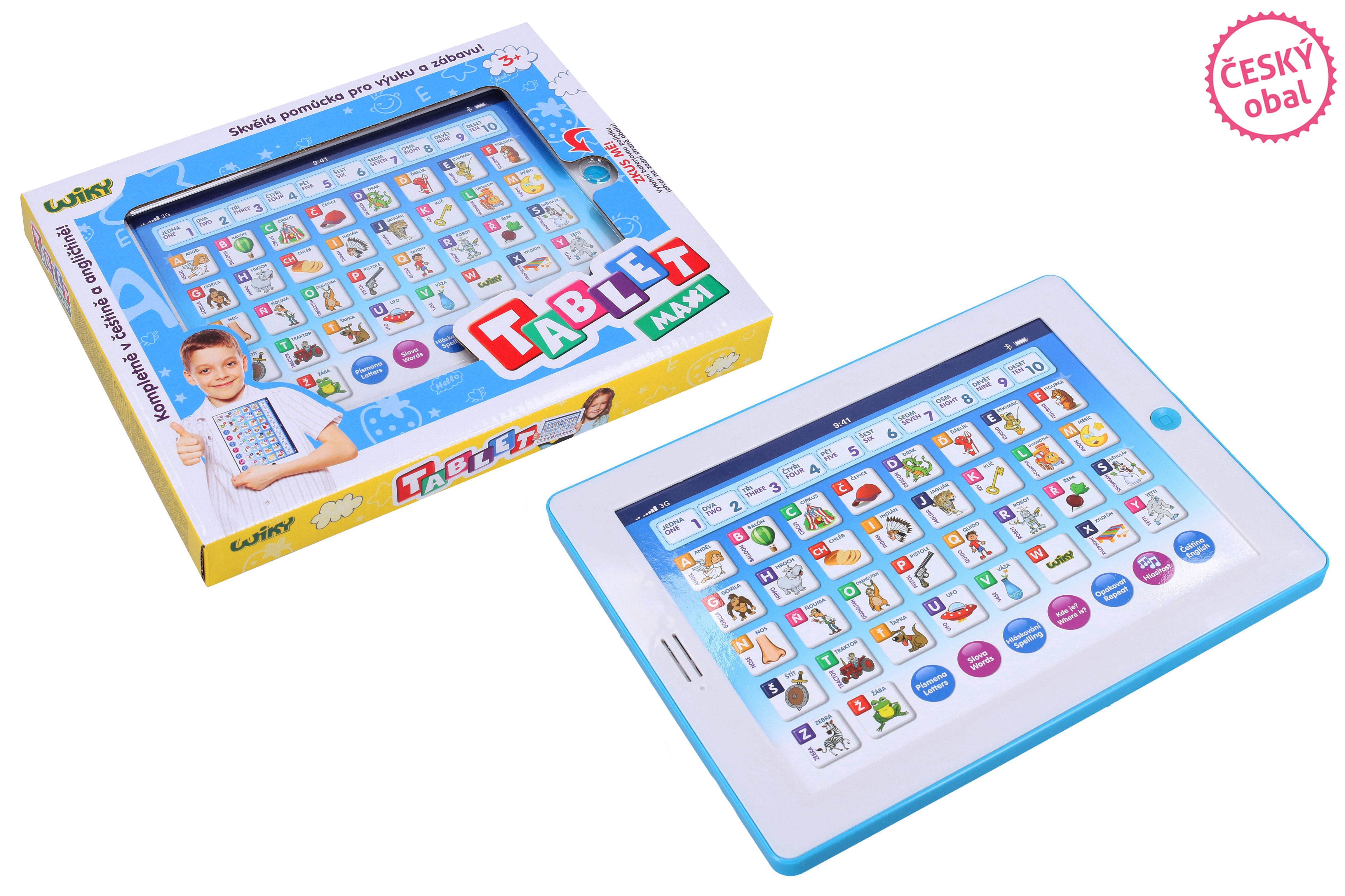 Tablet Wiky maxi, modrý, W100899
