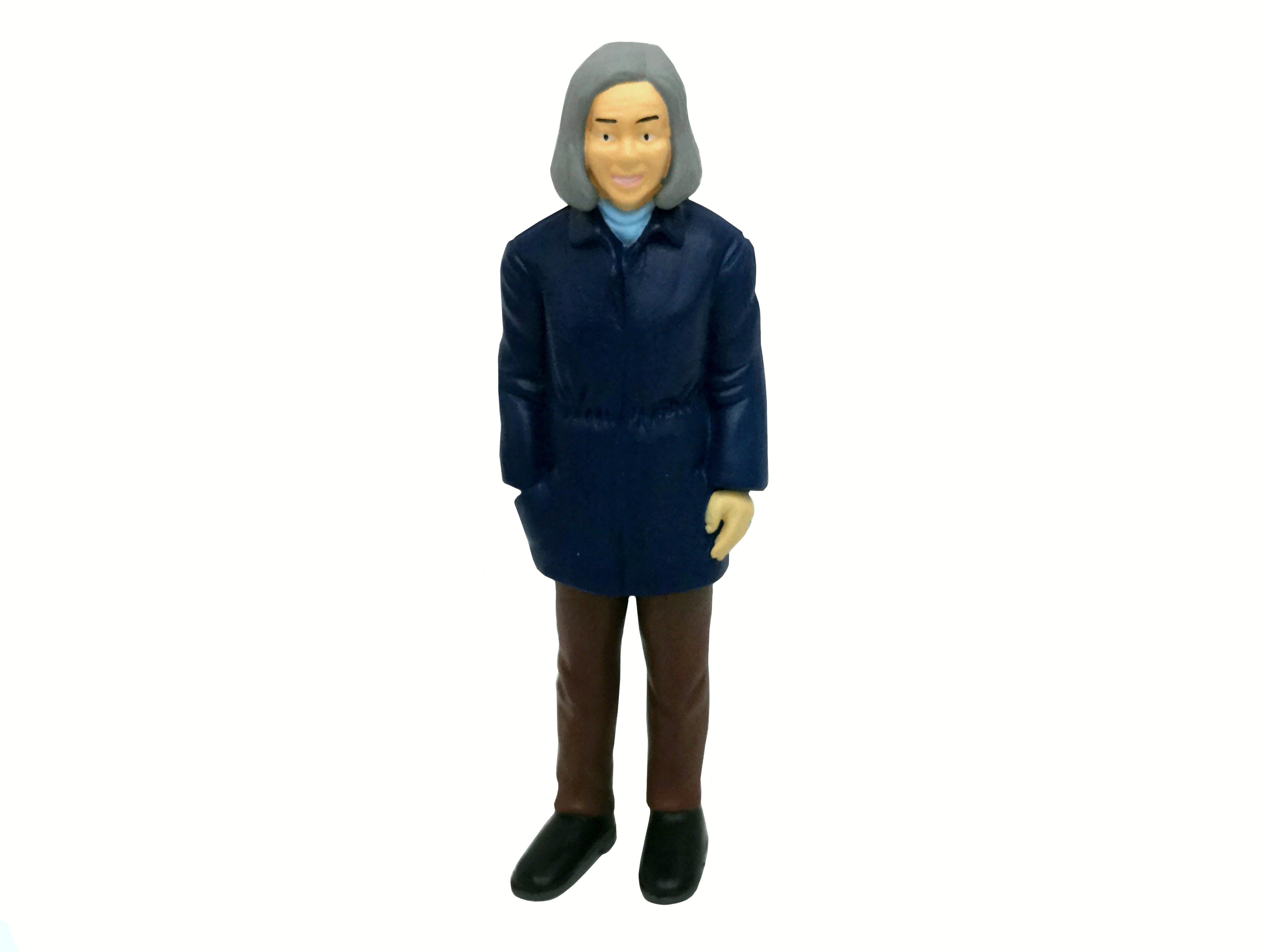 Figurka muže v bundě 12,6 cm