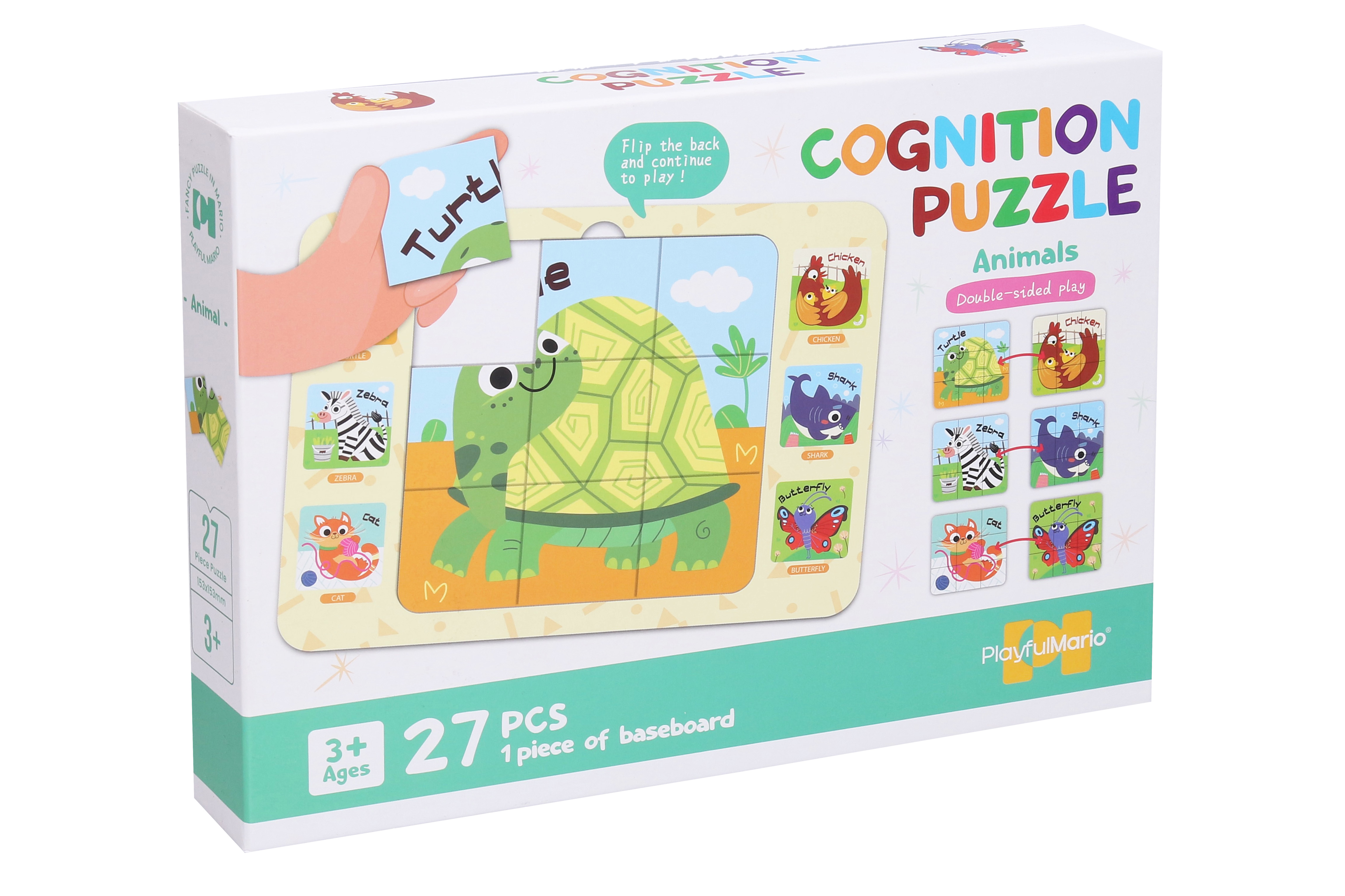 Puzzle zvířátka 25cm