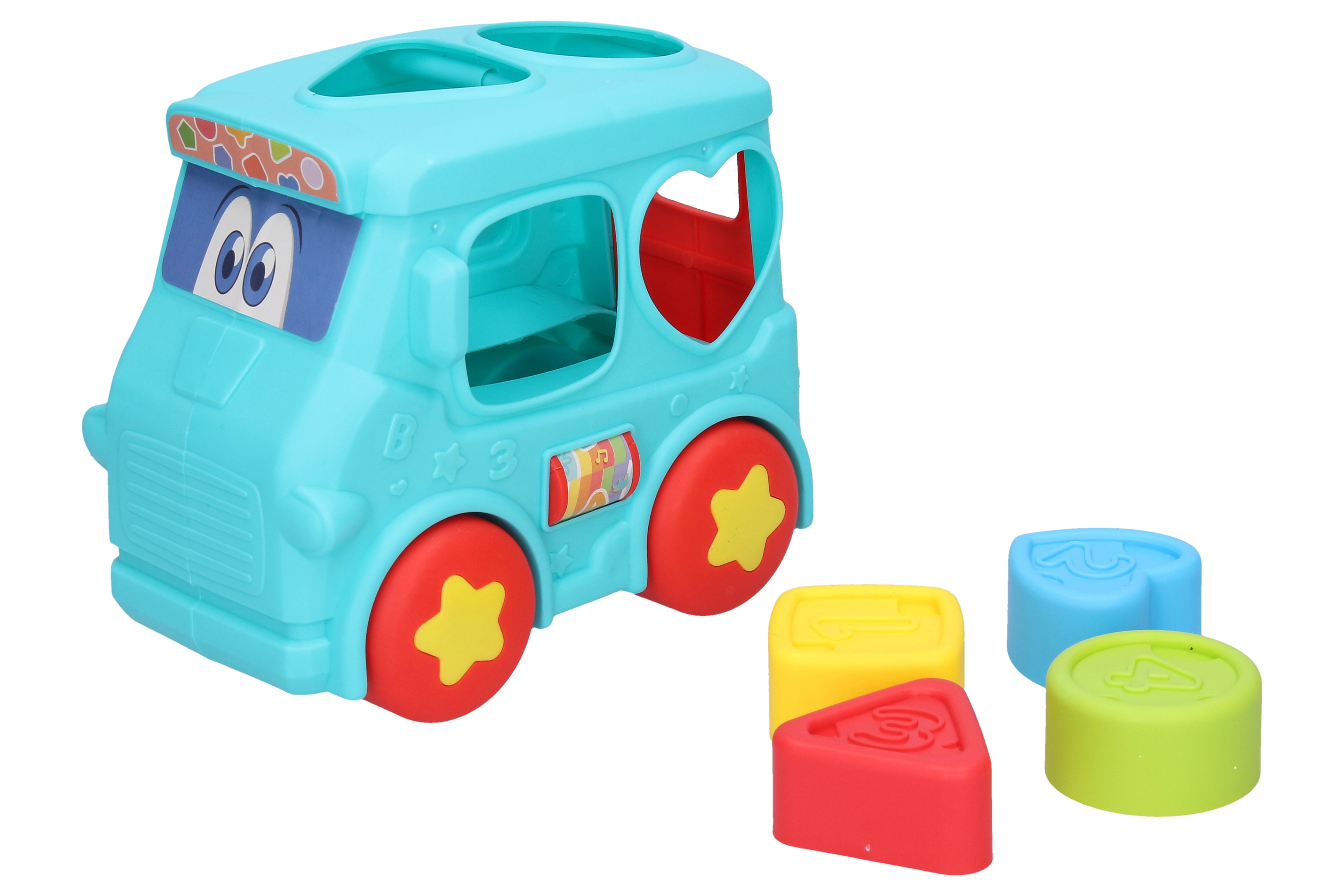 Vkládačka autobus 16cm