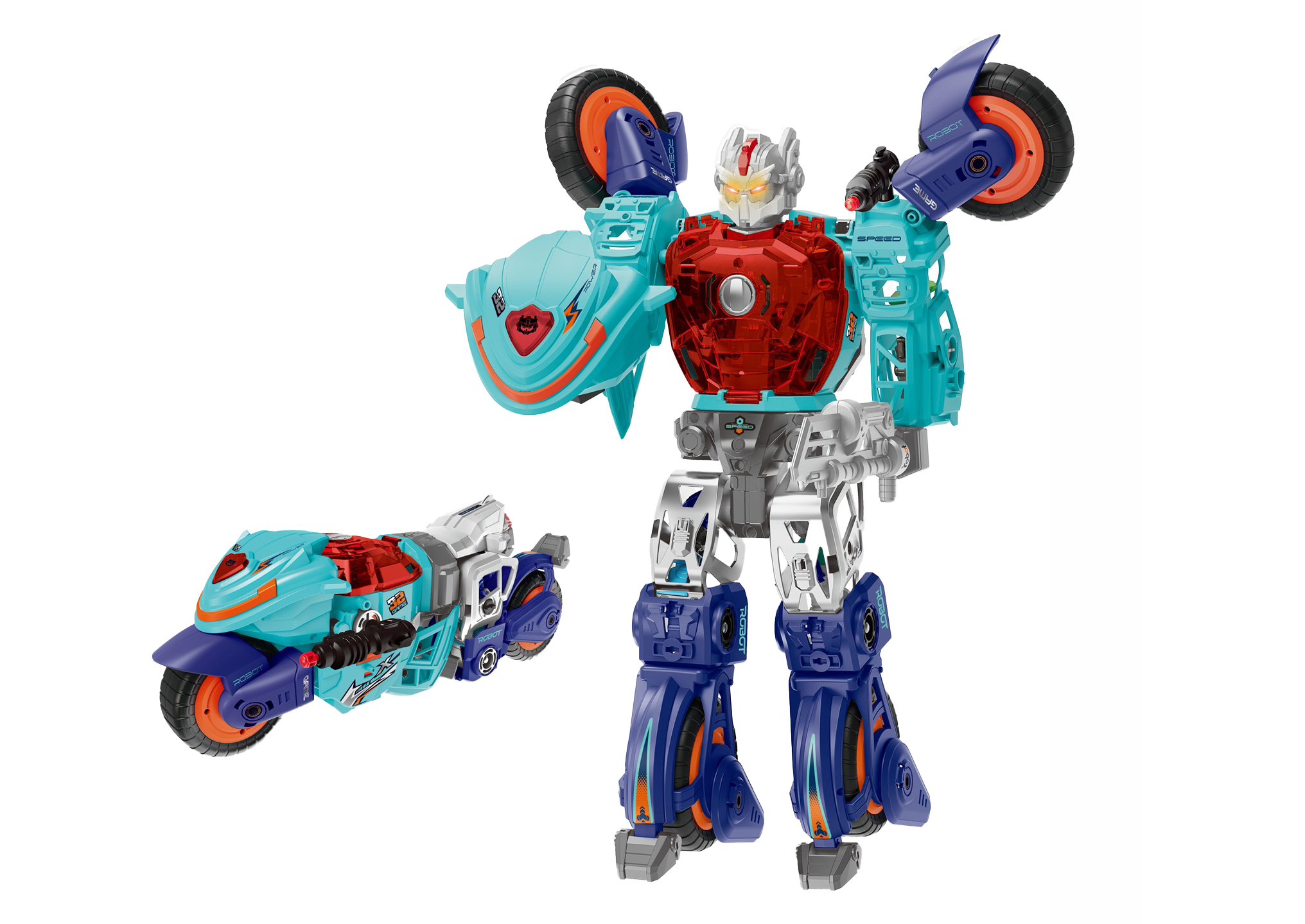 Autorobot s roboty set 29 ks