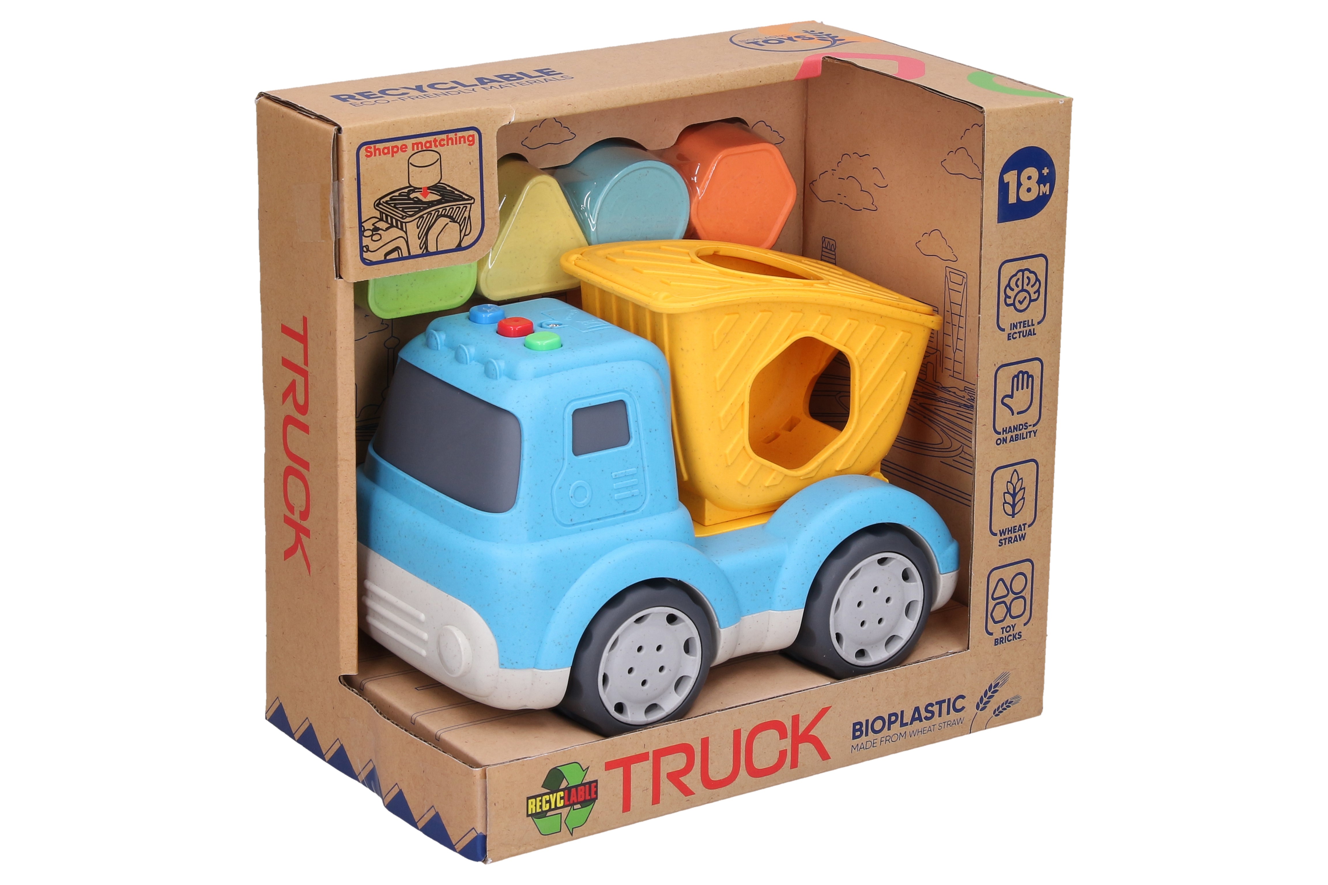 Sklápěcí auto vkládací s efekty 17cm