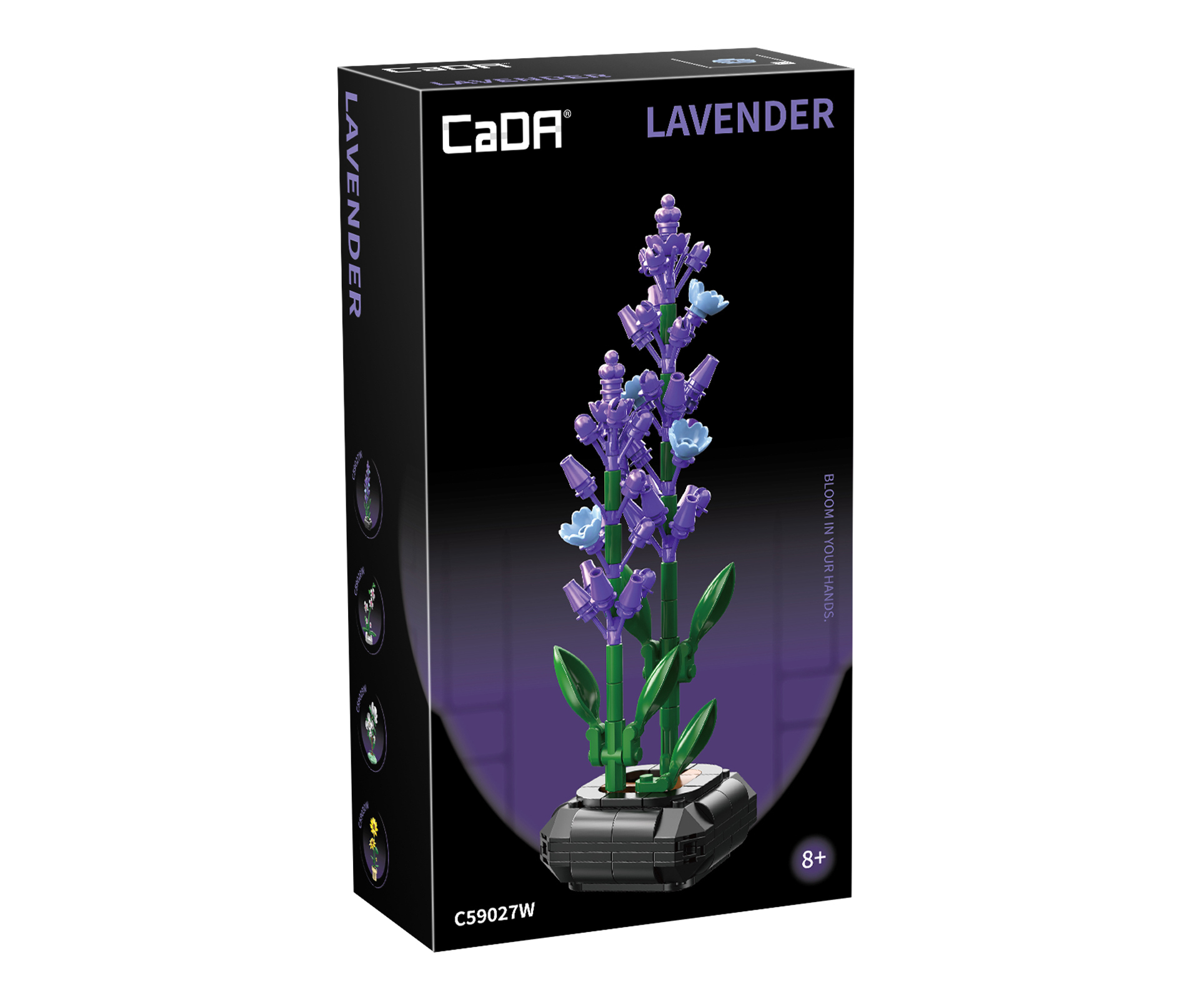 CADA Stavebnice Lavender 23,1 cm