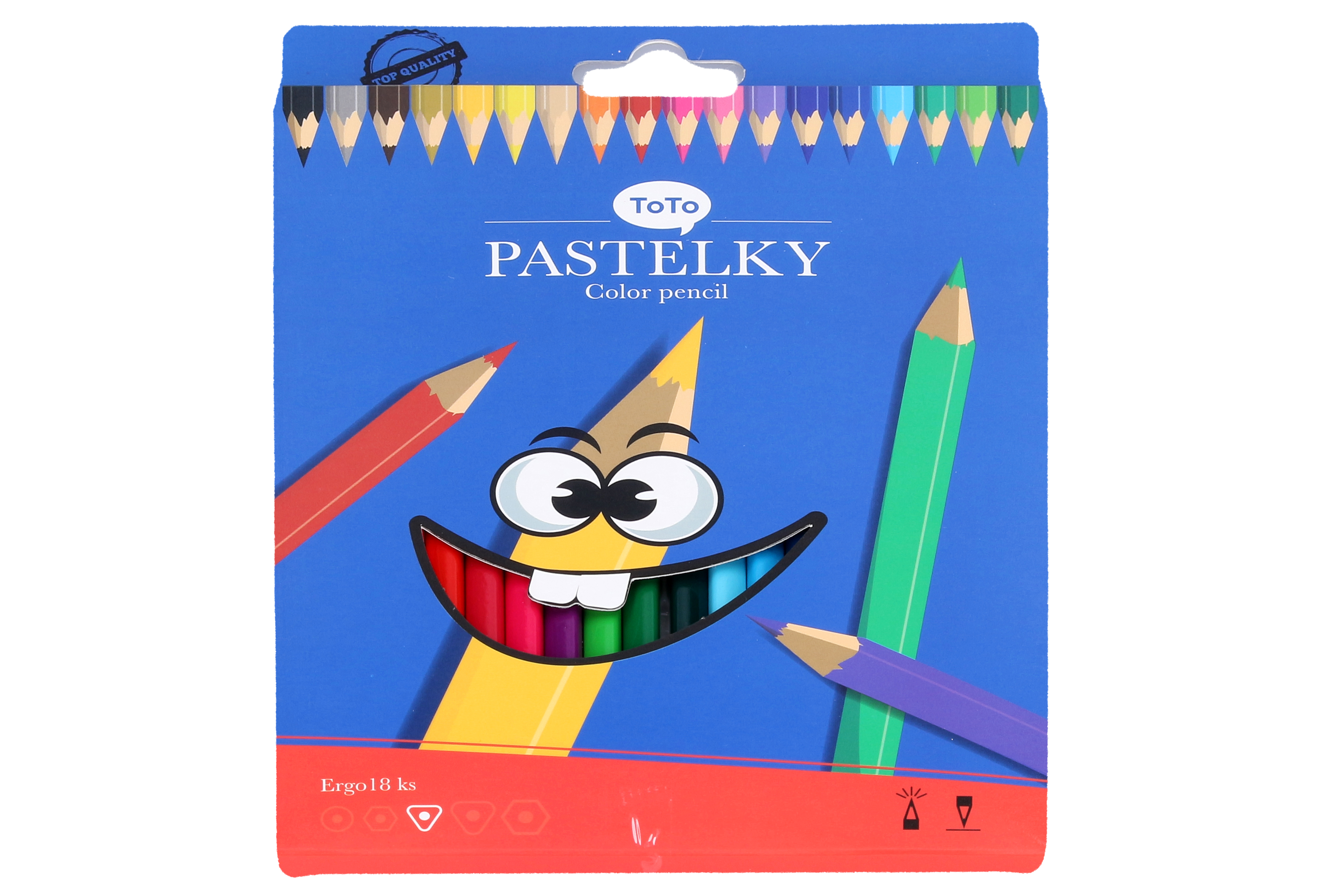Levně Pastelky ERGO 18 ks