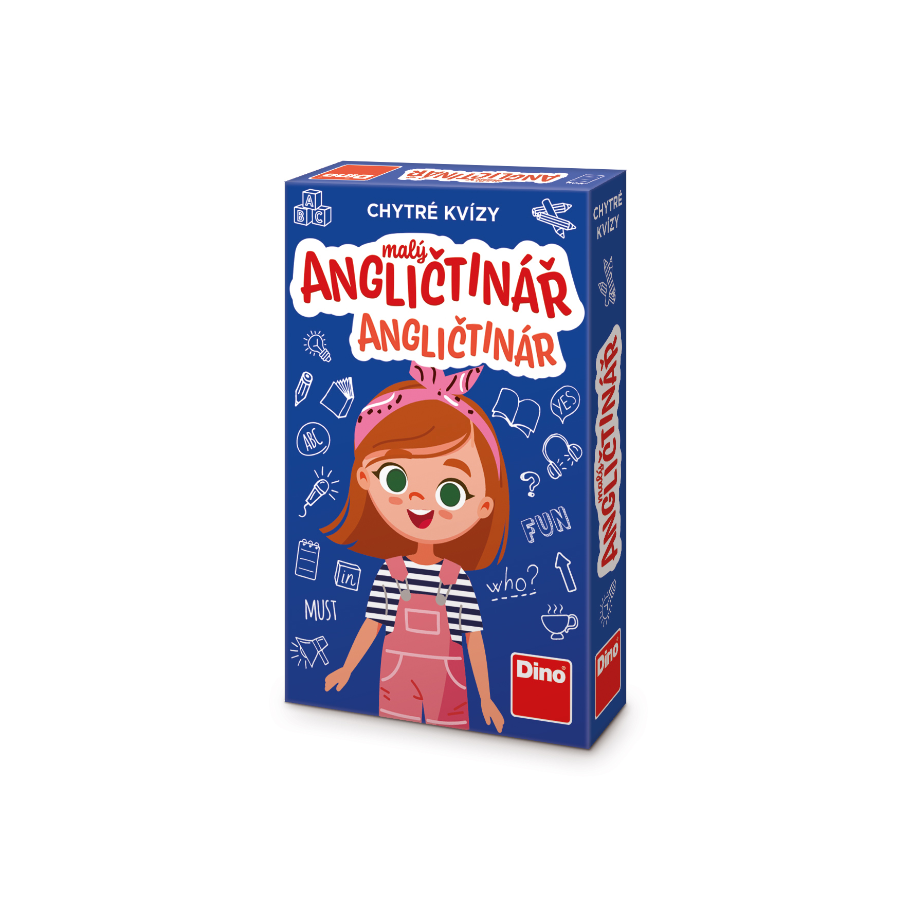 Levně CHYTRÉ KVÍZY - MALÝ ANGLIČTINÁŘ Naučná hra
