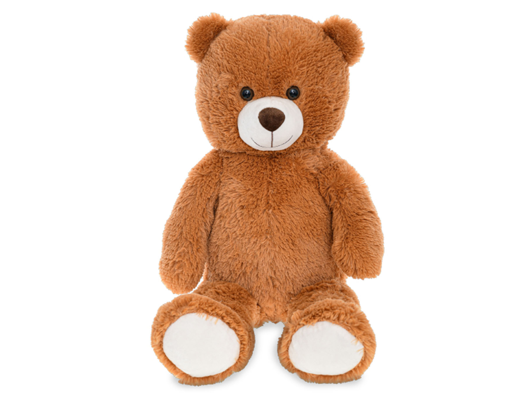 Plyšový medvěd Plush Friends 80 cm – tmavě hnědý