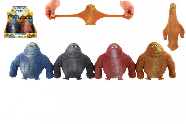 Teddies Gorila antistresová natahovací, více druhů