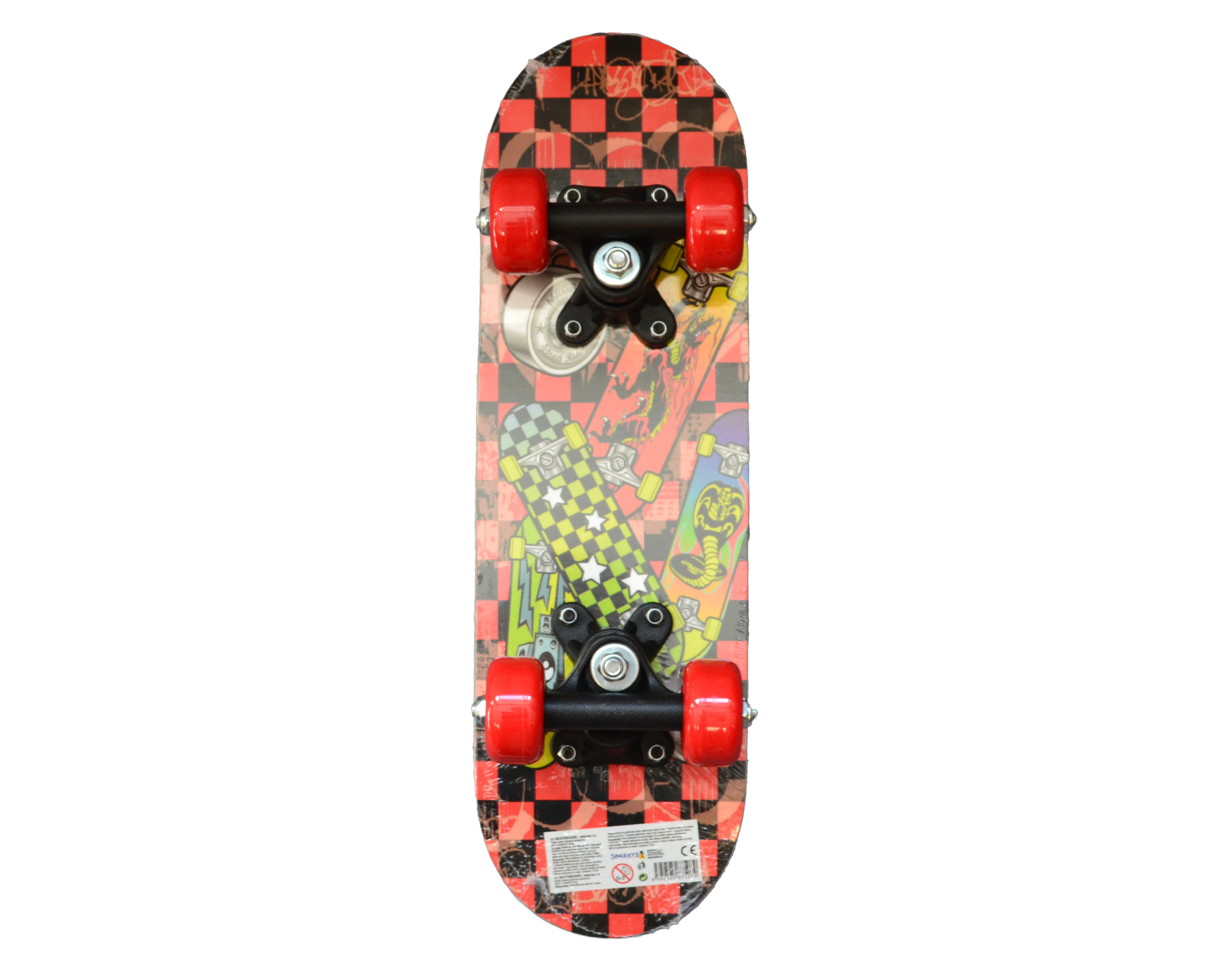 Levně Skateboard KOBRA CITY 43 cm