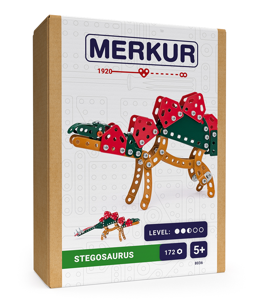 Levně Merkur - DINO – Stegosaurus, 172 dílků