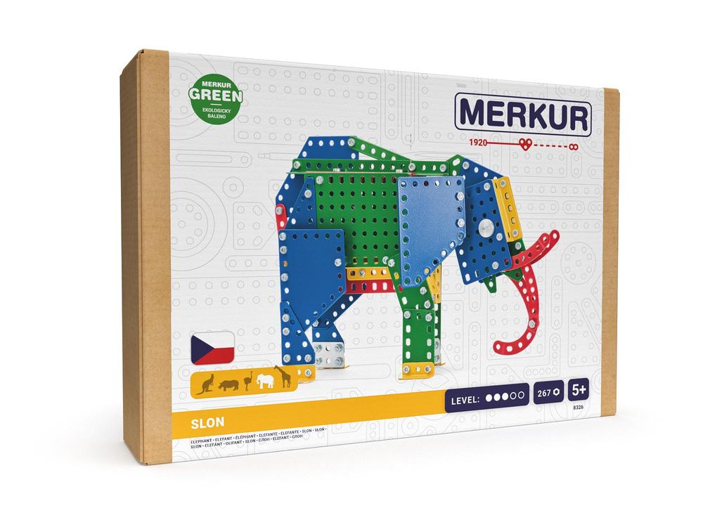 Levně Merkur - ZOO - Slon, 267 dílků
