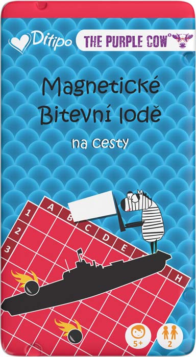 Magnetická hra Bitevní lodě