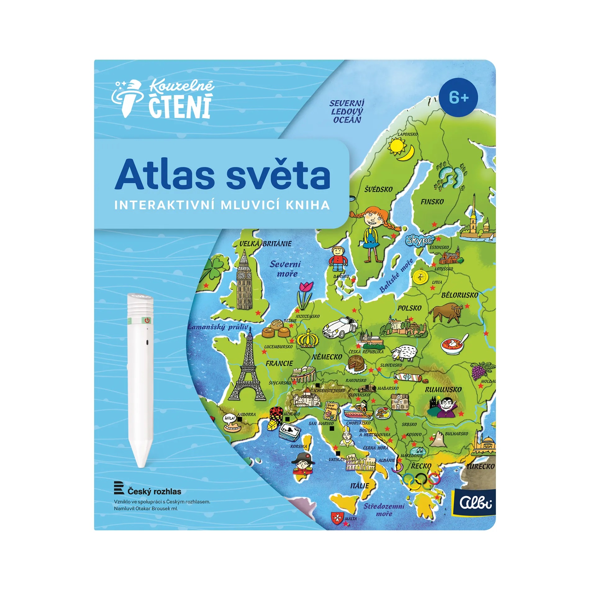 Levně KČ Kniha Atlas světa