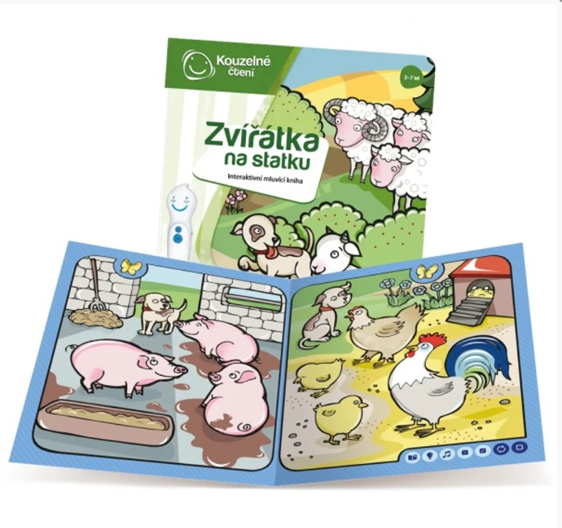 Levně KČ Kniha Zvířátka na statku