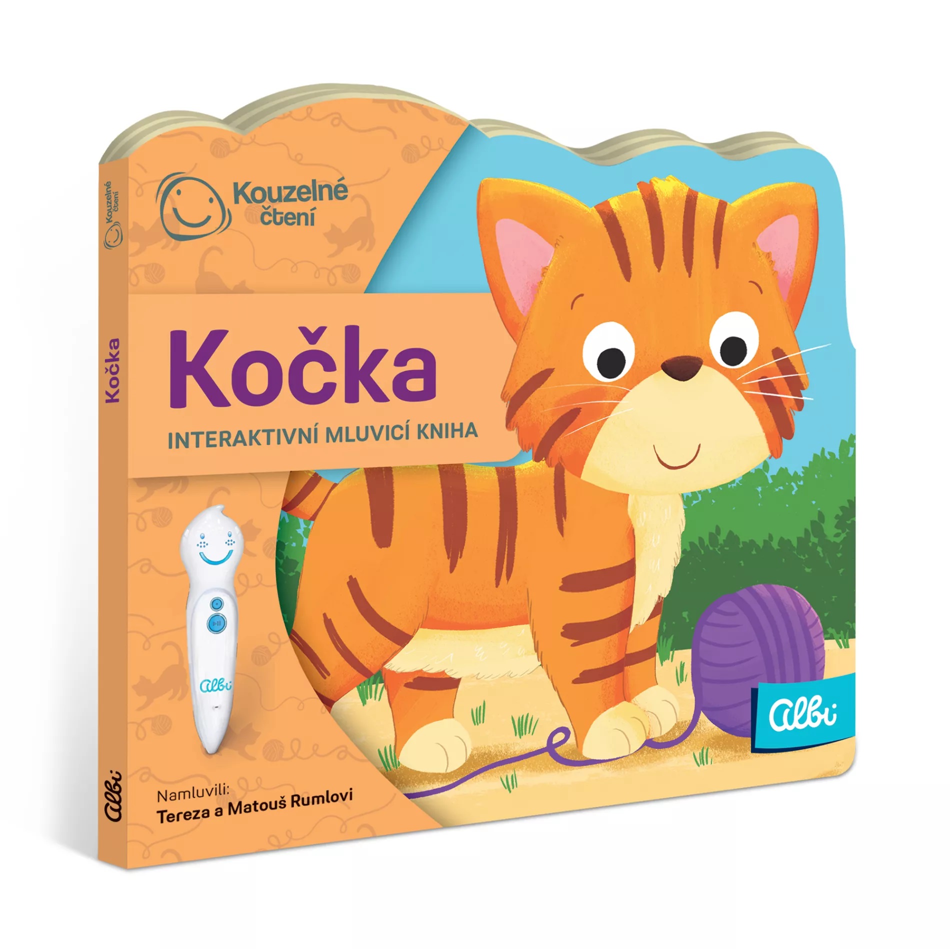 Levně KČ Minikniha s výsekem Kočka