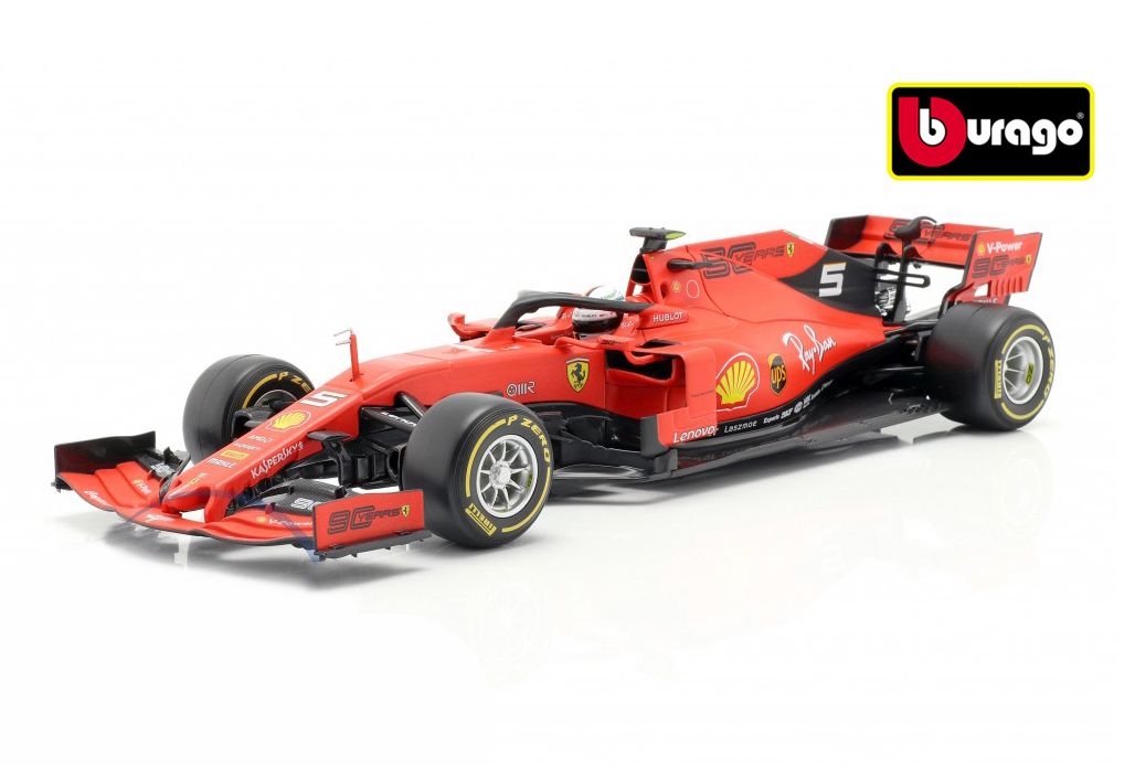Levně Bburago 1:18 Ferrari F1 2019 18-16807 - II. jakost