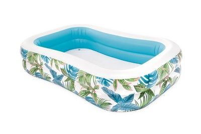 Levně Intex Nafukovací bazén Swim Center Family Tropical 229x152x48cm - II. jakost