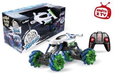 Levně Auto Moon Rover RC na dálkové ovládání 35 cm, zelený - II. jakost