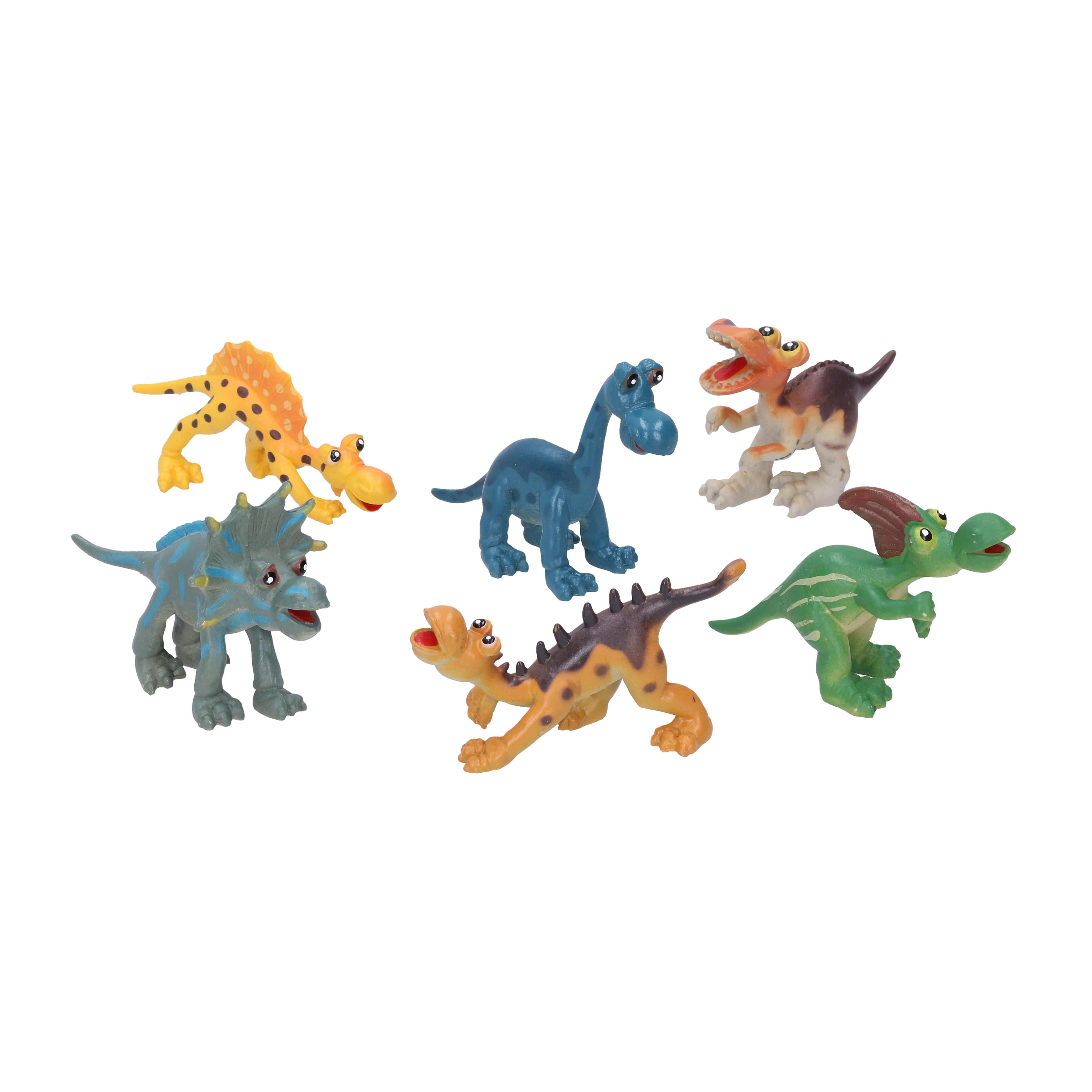 Levně Dinosaurus set 6 ks 9 cm