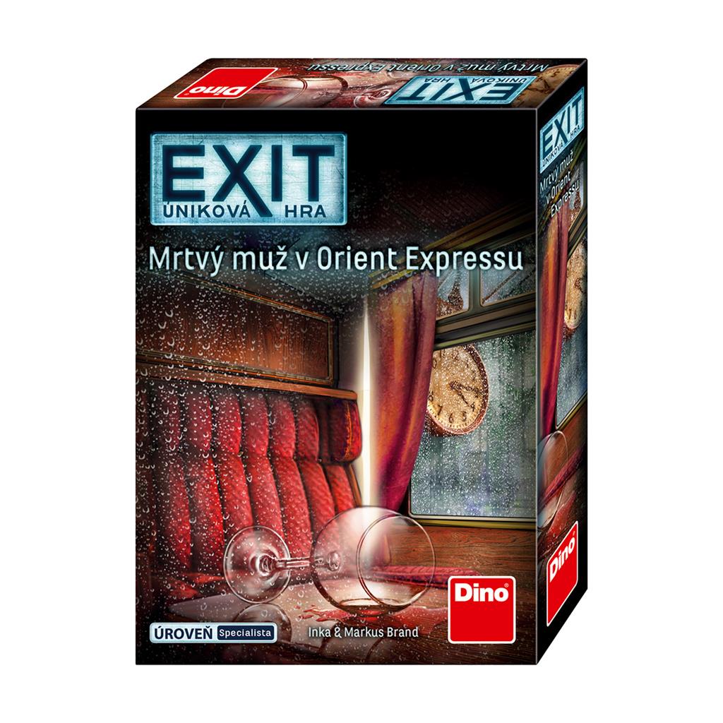 Levně Dino Exit Úniková hra Mrtvý muž v Orient expresu