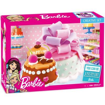 Levně Barbie RB COLOUR Modelína - Dortíky kreativní sada