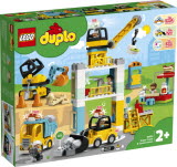 Levně LEGO DUPLO 10933 Town Stavba s věžovým jeřábem
