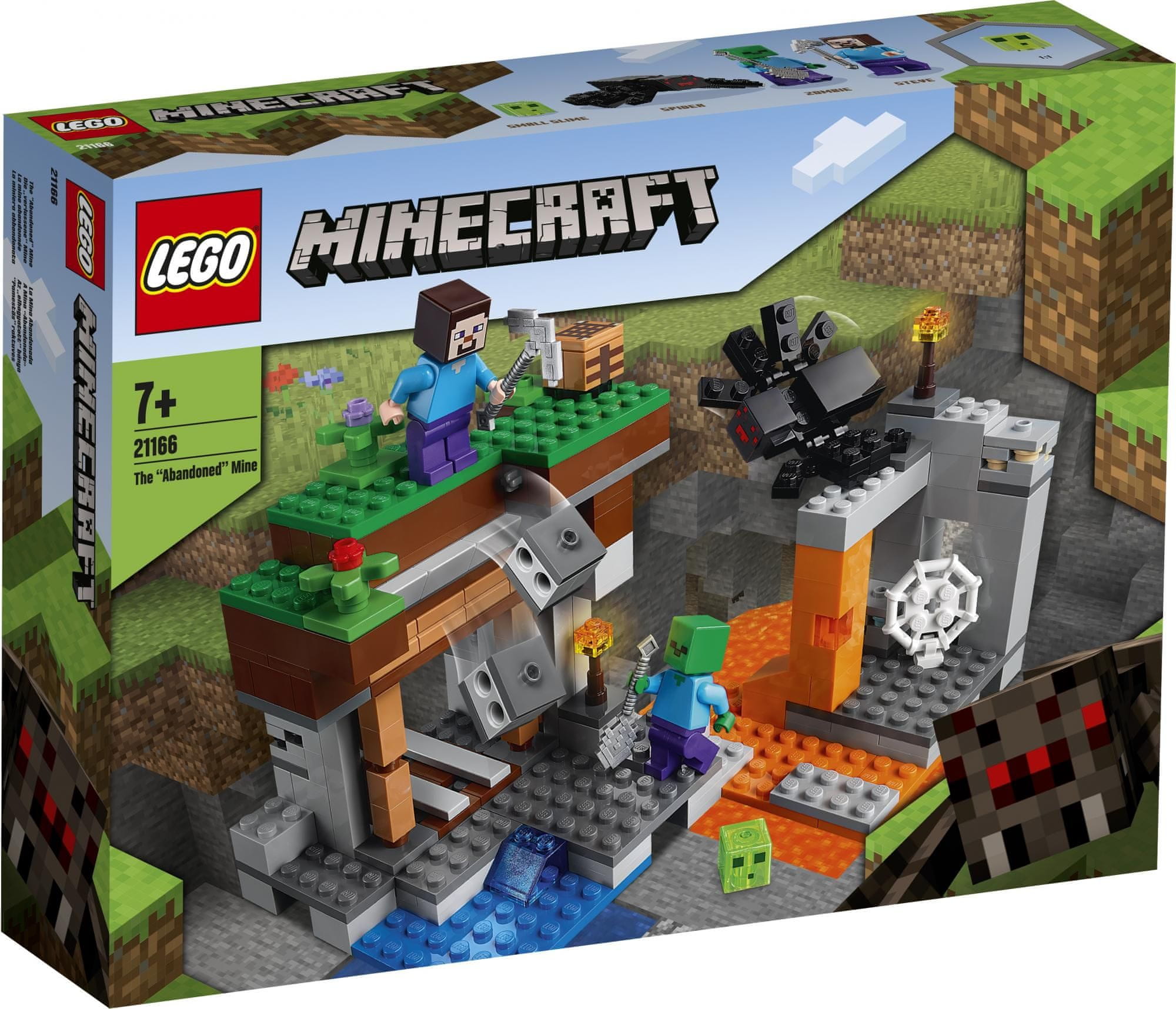 Levně LEGO Minecraft 21166 Opuštěný důl