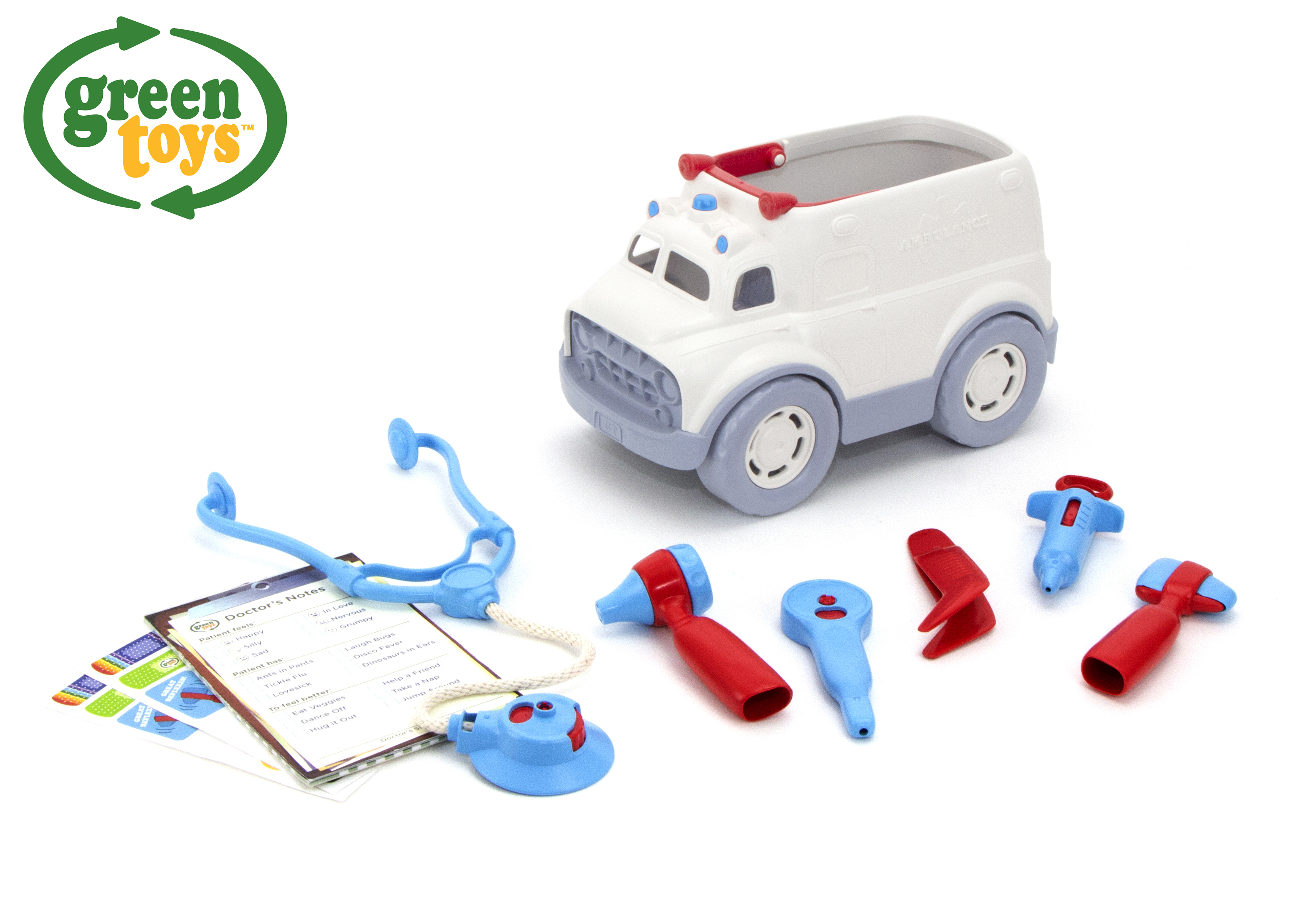 Levně Green Toys Ambulance s lékařskými nástroji