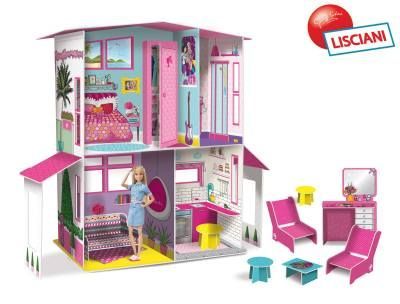 Levně Lisciani domeček Barbie - II. jakost