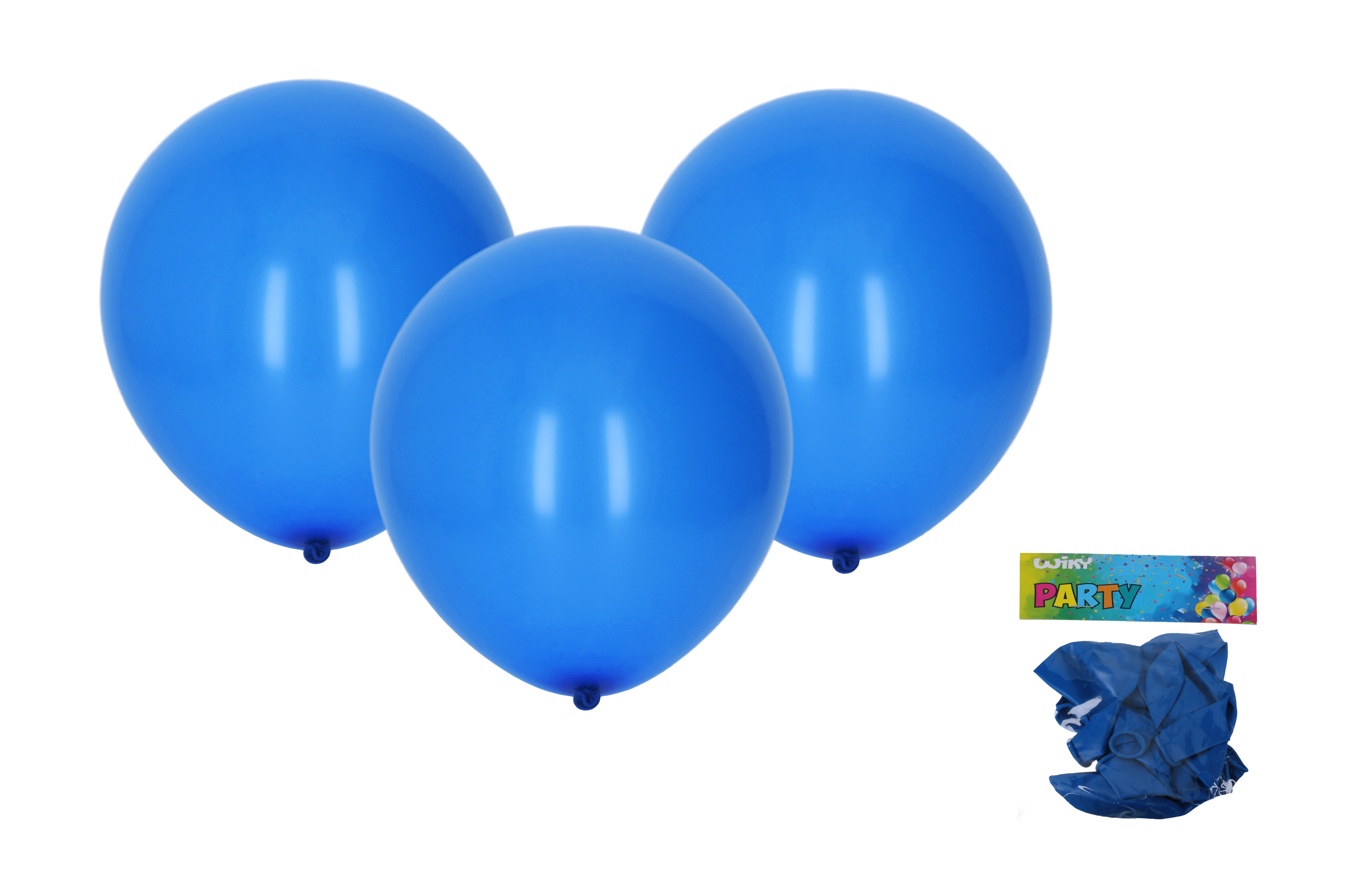 Levně Balónek nafukovací 30cm - sada 10ks, modrý