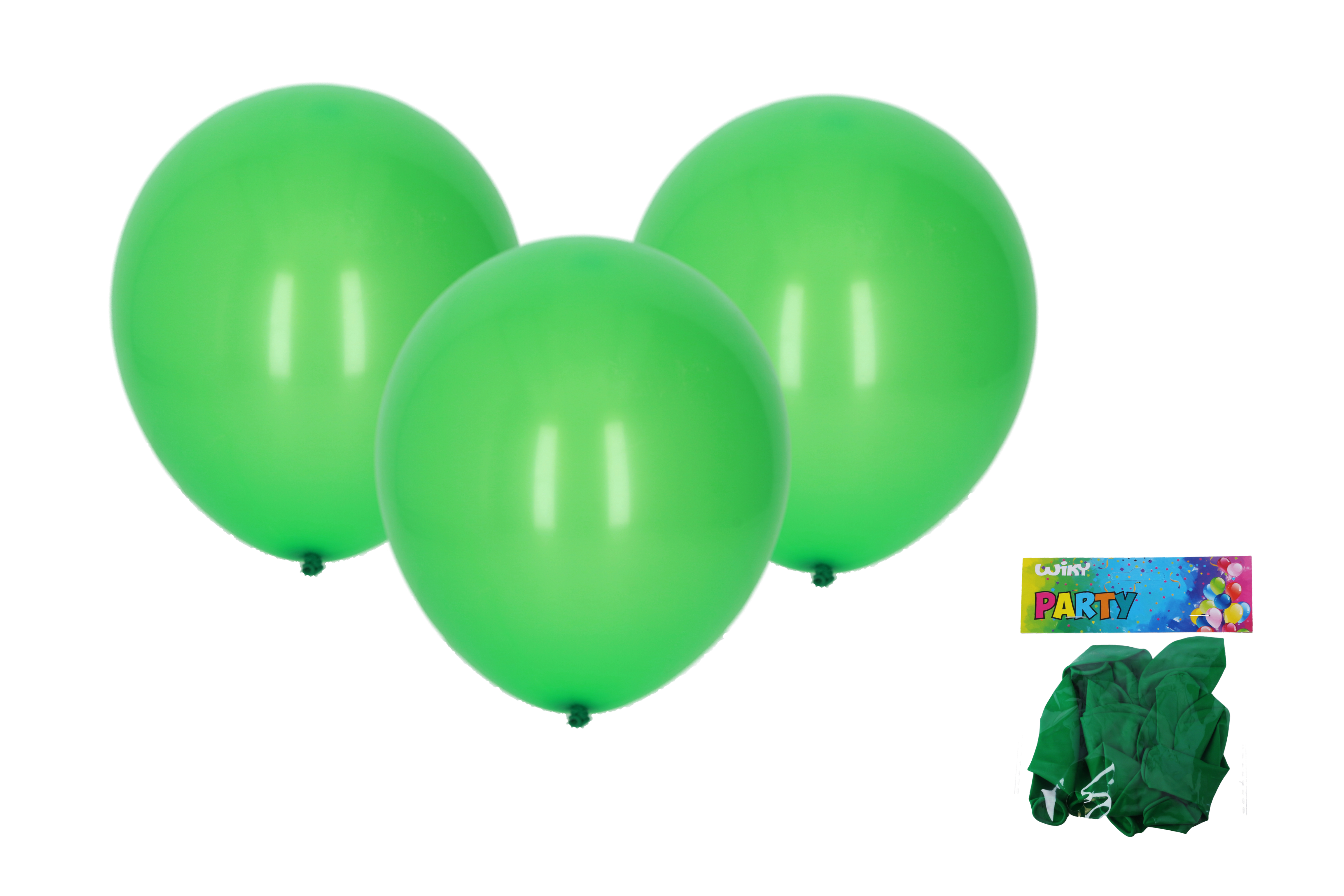 Levně Balónek nafukovací 30cm - sada 10ks, zelený