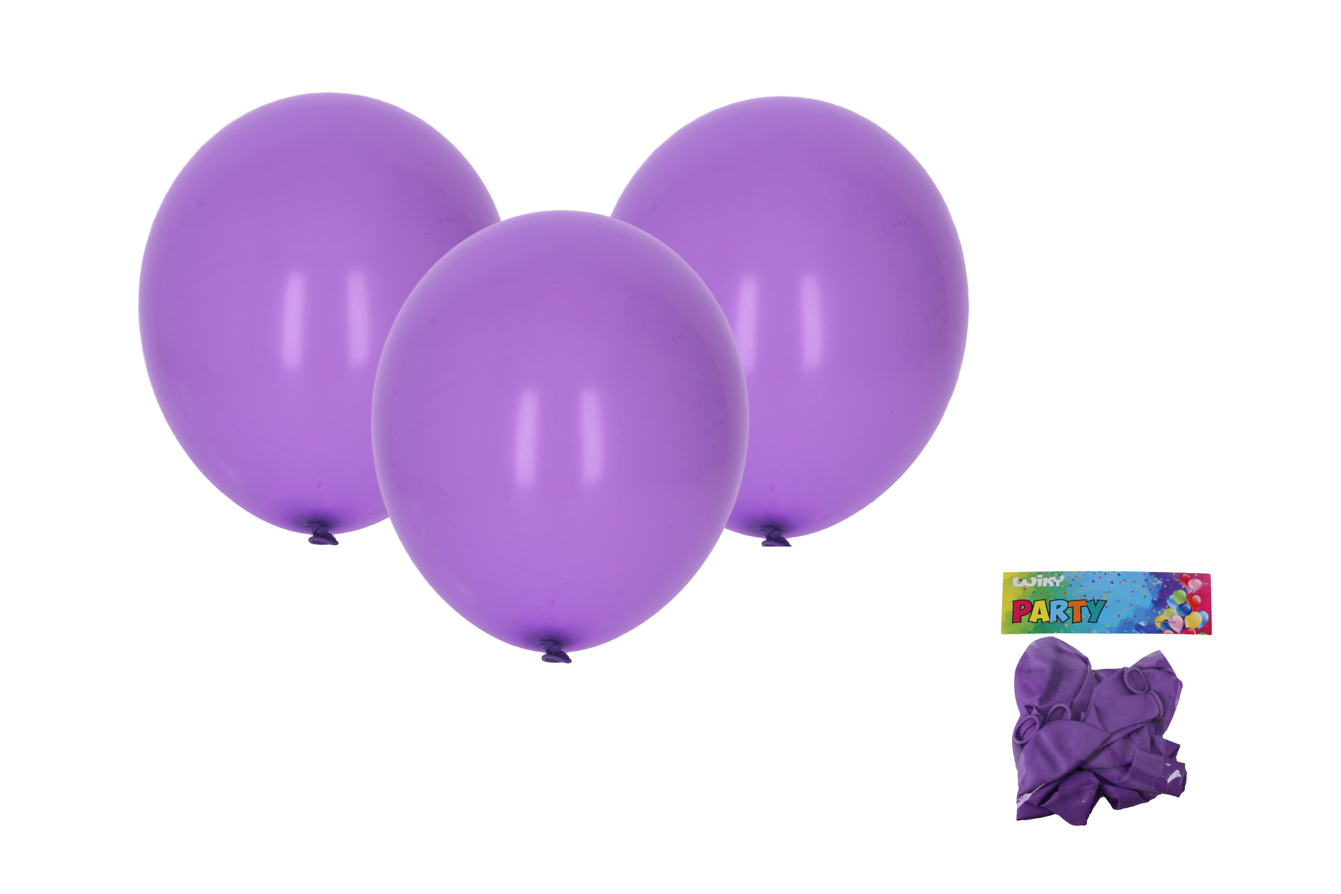 Levně Balónek nafukovací 30cm - sada 10ks, fialový