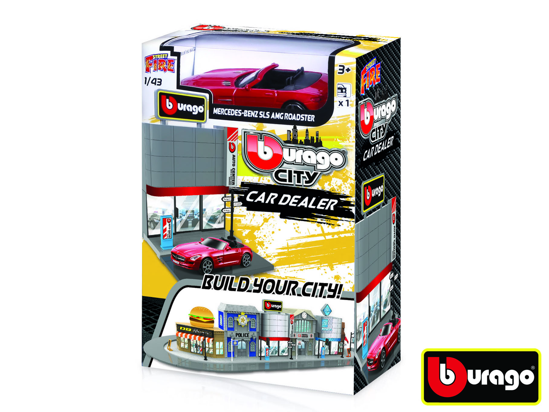 Levně Bburago city 1:43 18-31501 Prodejna aut