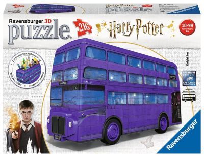 Levně Ravensburger 3D puzzle Harry Potter Rytířský autobus 216 ks