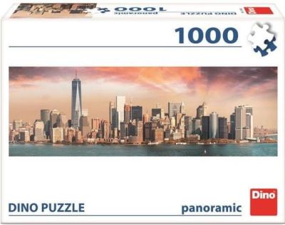 Levně MANHATTAN ZA SOUMRAKU 1000 panoramic Puzzle NOVÉ