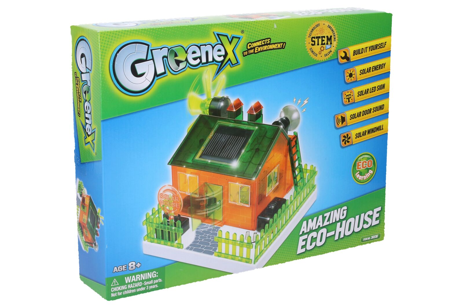 Levně Greenex Solární eko domek stavebnice