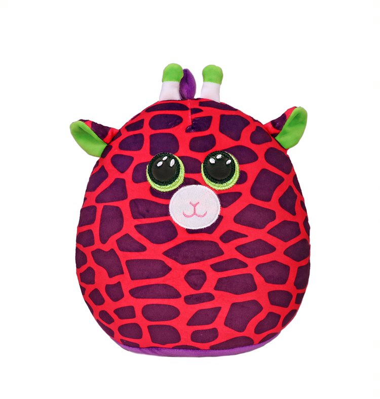 Levně Ty Squish-a-Boos GILBERT, 22 cm - pink giraffe (1)