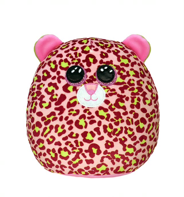 Levně Ty Squish-a-Boos LAINEY, 22 cm - pink leopard (1)