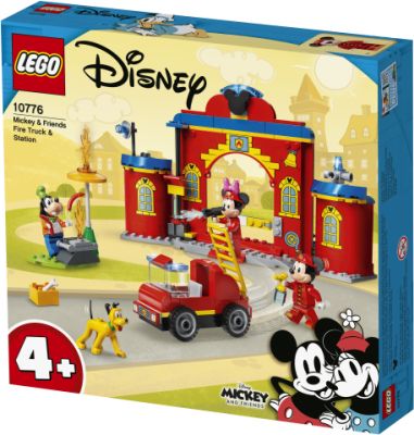 Levně LEGO Disney Mickey and Friends 10776 Hasičská stanice a auto Mickeyho a přátel