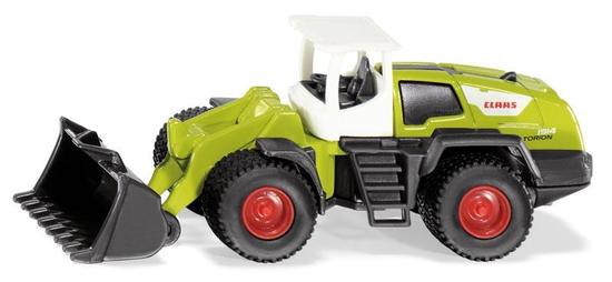 Levně SIKU Blister - traktor Claas Torion s předním ramenem