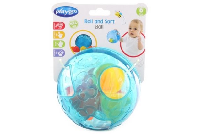 Levně Playgro - Vkládací míček s tvary
