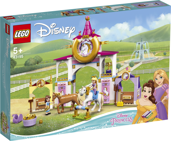 Levně LEGO 43195 Disney Princess Královské stáje Krásky a Lociky