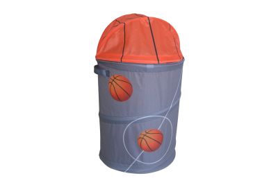 Levně Koš na hračky - basketbal 35x35x60 cm