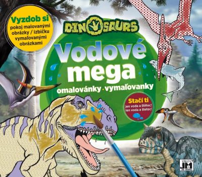 Levně Vodové mega omalovánky Dinosauři